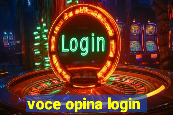 voce opina login